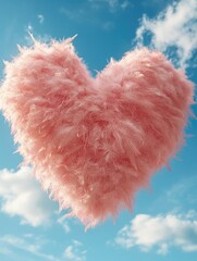 Wall Mural - Pink Heart Shaped Object