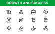 © jahandsign - Success and Growth Icon Collection. Premium Icons for Personal Development, Growth, and Goal Achievement