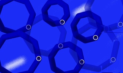Wall Mural - abstract geometric gradient background with copy space. suitable for web banner or social media post