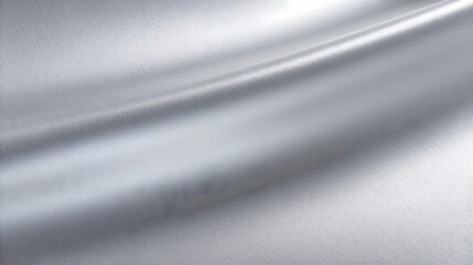 Aufkleber - Abstract shiny gray metallic aluminum texture background with soft elegant light waves creating a modern and minimalist aesthetic  Digital with a luxurious calming and experimental look and feel