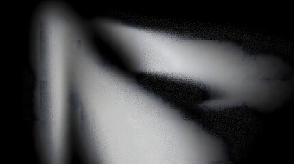 Fototapete - Elegant and Minimalist Black and White Gradient Background with a Delicate Noise Overlay Creating a Sophisticated and Visual Effect Ideal for Digital Artwork Banners Headers