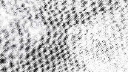 Leinwandbilder - Distressed halftone grit scanned paper background with a faded gradient effect and sand noise overlay in black and white creating a raw and nostalgic visual appeal  The image has a grunge vintage