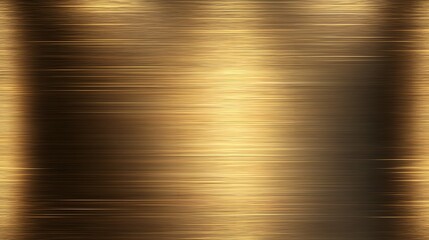 Leinwandbilder - Stunning modern brushed gold metallic texture with a subtle shimmer and smooth reflective surface creating a stylish and contemporary look perfect for digital and print applications