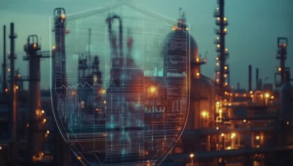 Aufkleber - Industrial Plant Protection System