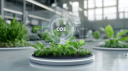 Poster - Innovative AI Driven Solutions for Sustainable CO2 Emissions Reduction in Climate Friendly Industries and Smart Green Cities  Featuring carbon energy green architecture