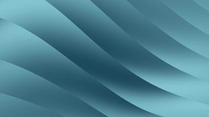 Poster - A smooth, undulating blue background with gentle waves creating a calming and modern aesthetic.