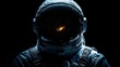 © ABIDZAR ALFAREZ - Astronaut helmet reflecting galaxy; space exploration; cosmic view; inspiration