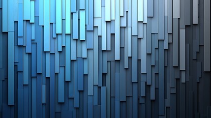Poster - Blue abstract vertical stripes background, graphic element, modern design, for digital backdrop use