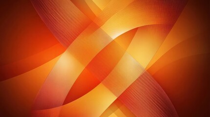 Poster - Vibrant Abstract Background with Dynamic Curves in Warm Tones