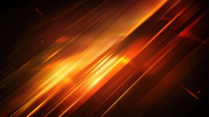 Poster - Dynamic Abstract Background with Brilliance and Warm Color Hues