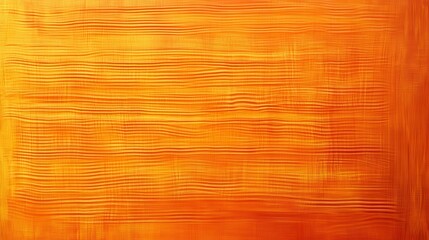 Poster - Textured Warm Orange Background with Wavy Lines and Subtle Patterns