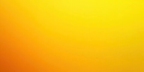 Fototapete - Warm gradient background transitioning from deep orange at the bottom to bright yellow at the top creating a vibrant and cheerful atmosphere.