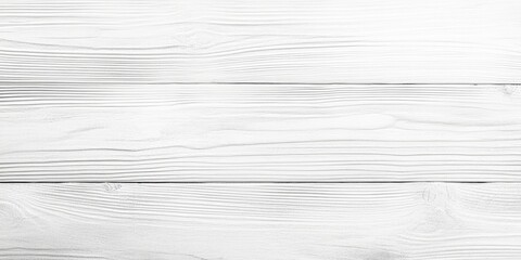 Leinwandbilder - White soft wood surface background with subtle grain texture, featuring horizontal lines, perfect for minimalist presentations and design projects.