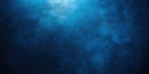 Aufkleber - Abstract blue gradient background with textured depth, resembling a studio wall or wallpaper, featuring smooth transitions from dark to light blue hues.