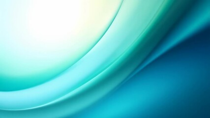 Poster - Vibrant abstract flow of light and color in smooth gradient waves