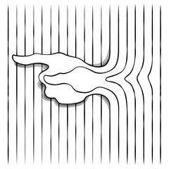 Poster - hand_line_001