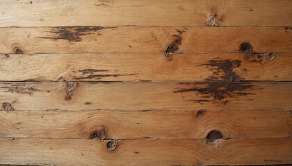 Aufkleber - Light brown spalted wood plank texture featuring dark streaks plus unique patterns for design inspiration. Natural organic timber surface, elegant rustic stylish woodwork for decor, furniture.