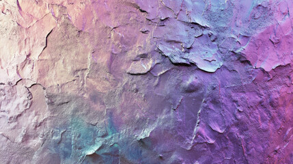 Poster - Iridescent oil slick texture with vibrant colors and intricate patterns reflecting light beautifully on a textured surface