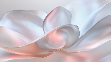 Poster - This consists of Transparent Rainbow Plastic, a unique abstract digital fabric, and Holographic Rainbow foil