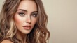 © Larysa - Radiant Beauty: A Stunning Woman Portrait