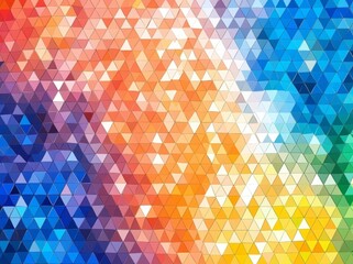 Poster - silver rainbow holographic foil is captured in a macro photo to create a glitter grid pattern backgr