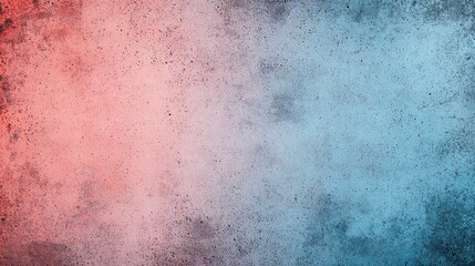 Canvas Print - Abstract Grunge Texture with Red and Blue Tones for Background Use