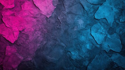 Aufkleber - Dark grunge texture with chaotic color noise, rough edges, and a vibrant chromatic pattern Create a moody, abstract composition with depth and visual interest