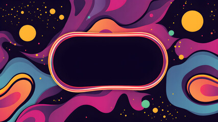 Fototapete - abstract web banner design template. Banner - Design Element