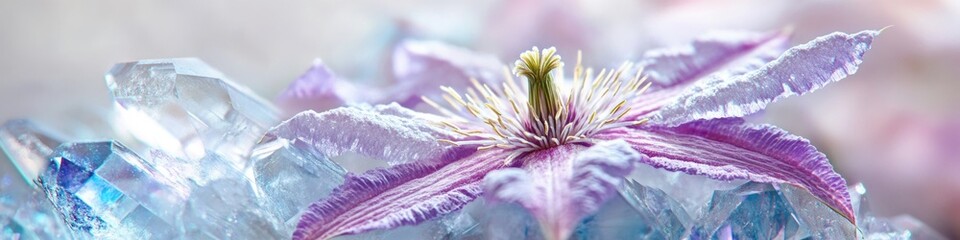 Wall Mural - A close up shot of a beautiful flower in a vase, perfect for decorating or adding a touch of elegance to any scene