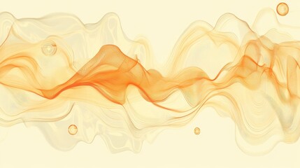 Poster - A clean, modern digital graph with a bold horizontal axis and dynamic floating markers.