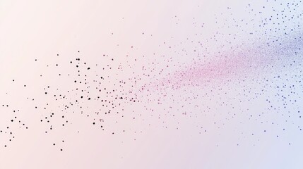 Poster - A gradient-based scatter plot with soft pastel colors fading into a modern business background.