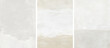 © Irina Sokol - Abstract paint texture background set. Modern textured painting on canvas. Artistic hand painted templates in light neutral colors. Fragment of contemporary artwork with brush strokes