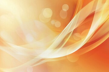 Wall Mural - Abstract Light Background with Soft Waves and Warm Tones