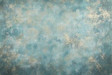 Wall Mural - abstract textured background with blue and gold tones for design