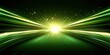 © innova - Dynamic Green Light Speed Abstract Background