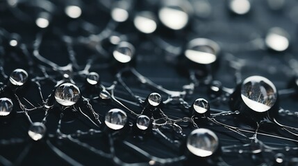 macro black texture