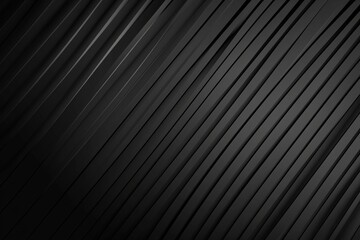 Poster - dark deep black dynamic abstract vector background with diagonal lines, a gradient from light to dee