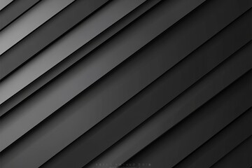 Poster - dark deep black dynamic abstract vector background with diagonal lines, a gradient from light to dee