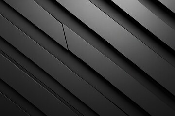 Poster - dark deep black dynamic abstract vector background with diagonal lines, a gradient from light to dee