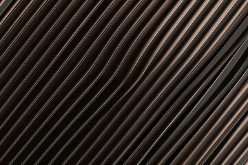 Poster - dark deep black dynamic abstract vector background with diagonal lines, a gradient from light to dee