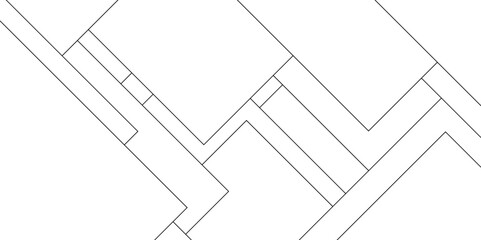 Poster - abstract isometric geometric lines pattern, white and black abstract gradient geometric background. 