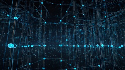abstract binary code background