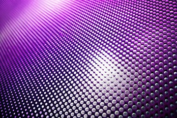 Poster - Minimalist Purple and White Halftone Pattern Background