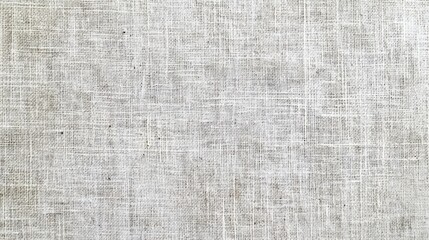 Close-up of natural linen texture with subtle woven pattern for background design