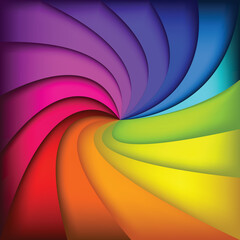 Poster - Vector background with spaces for text design