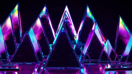 Poster - Evolving Wireframe Artistry
