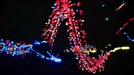 Fototapete - Hypnotic Radial Pulses