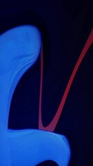 Poster - Crystalline Transformation Rhythmic Waveform Dance