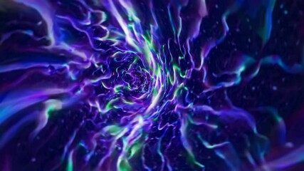 Poster - Mirrored Tunnel Kaleidoscope