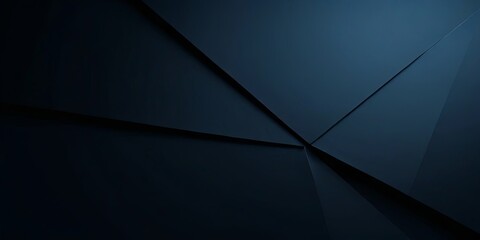 Poster - A black background with a triangle on it